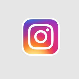 Instagram Vinyl Sticker,3 inches big 3/10% off